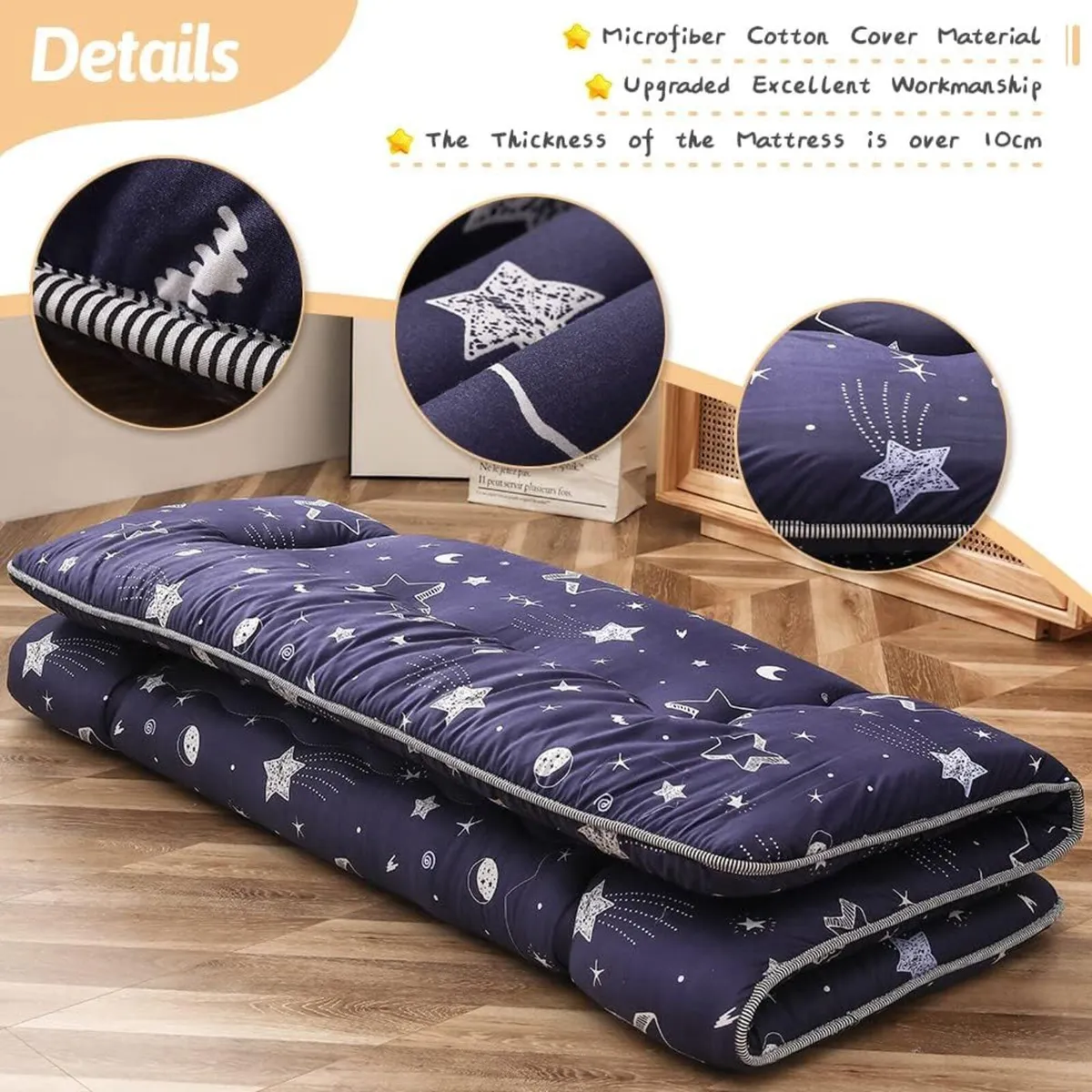 Floor Mattress Futon Thicken Tatami Mat Sleeping - Image 4