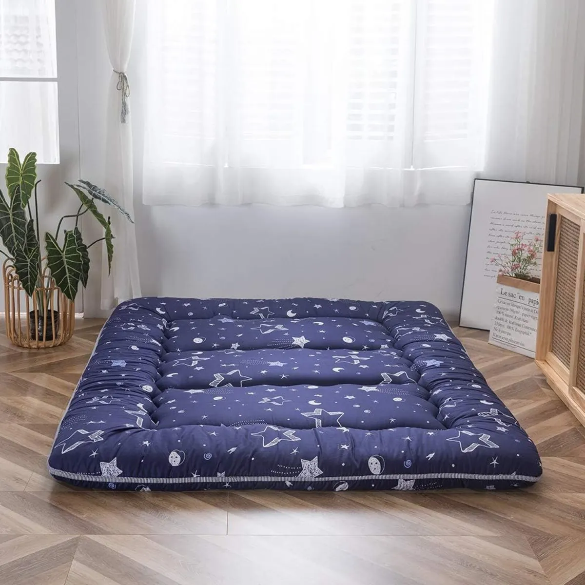 Floor Mattress Futon Thicken Tatami Mat Sleeping - Image 1