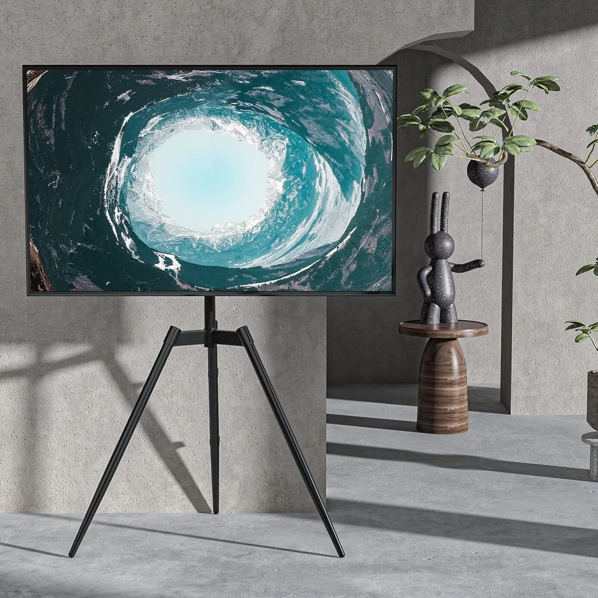 Easel TV Stand for 32-65 Inch LED LCD - Image 2