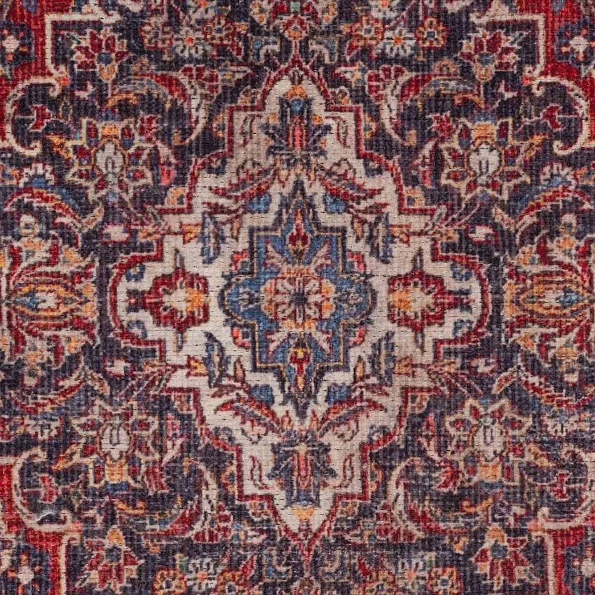 Traditional Cotton Hallway Runner Rug - Image 4
