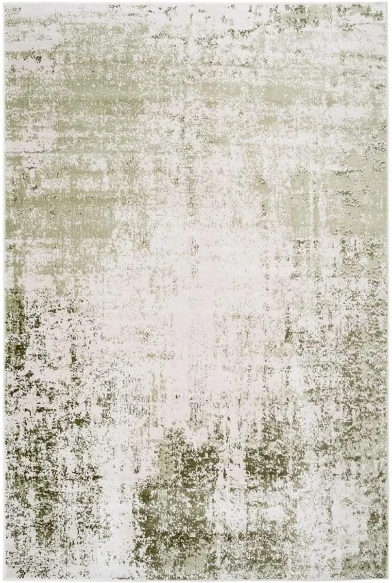 Modern Distressed Abstract Living Room Area Rug - Image 1