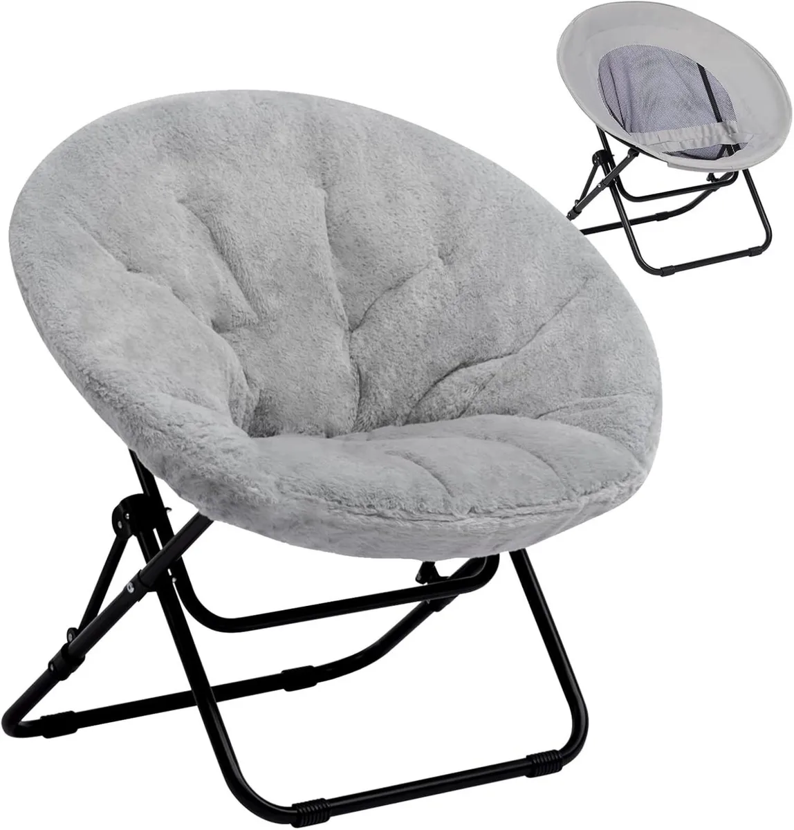 Moon Chair Saucer Comfy Folding Chairs Foldable - Image 1