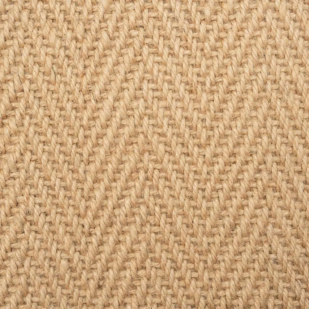 Herringbone Soft Natural Jute Long Rug - Image 2