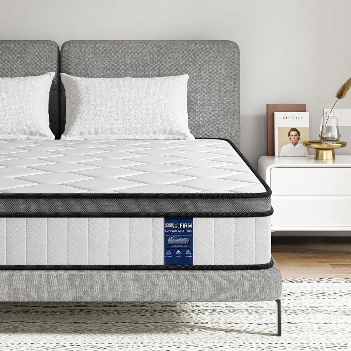 Mattress 22CM Thick Pocket Sprung for Pressure - Image 1