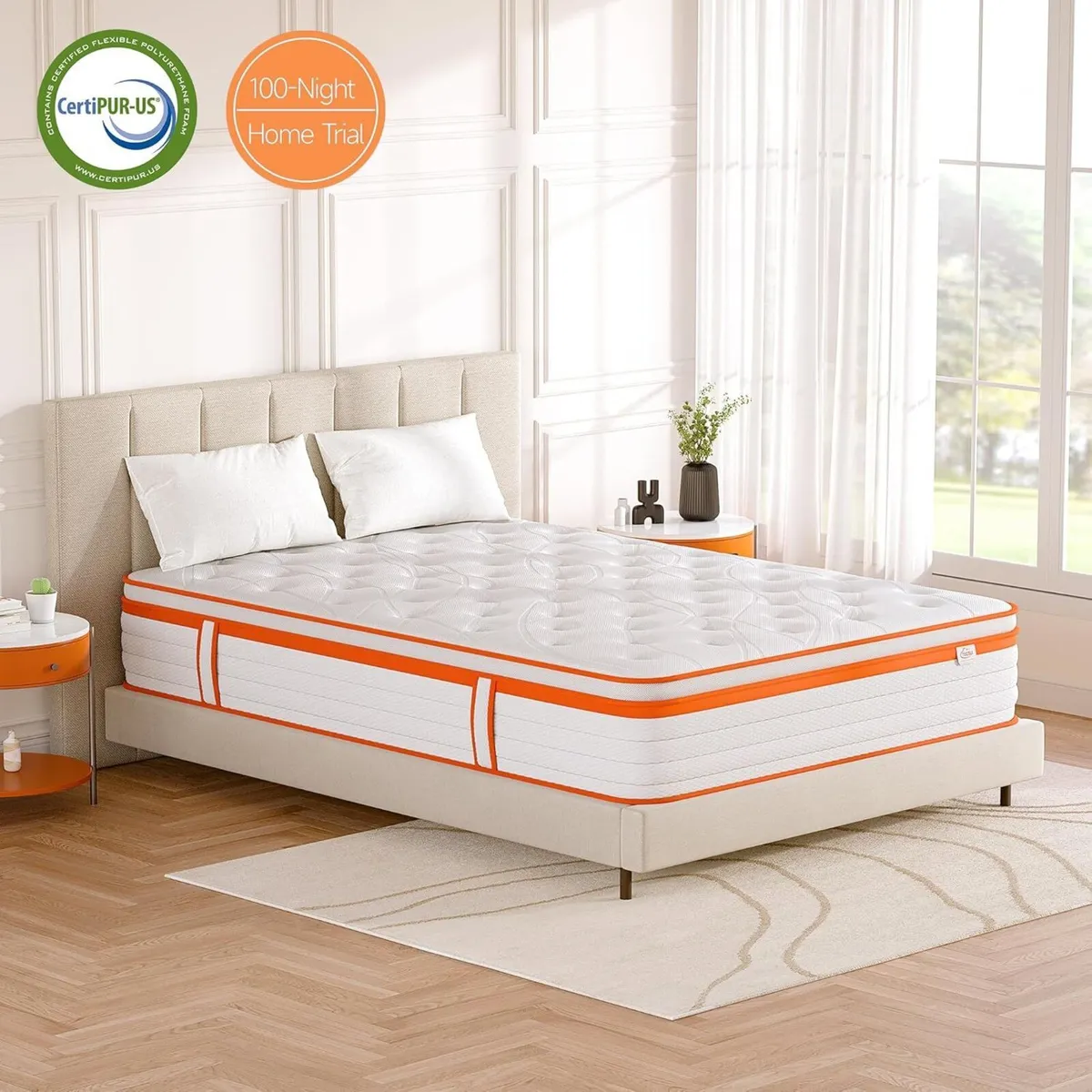 Mattress Memory Foam Pocket Spring Hybrid - Image 2