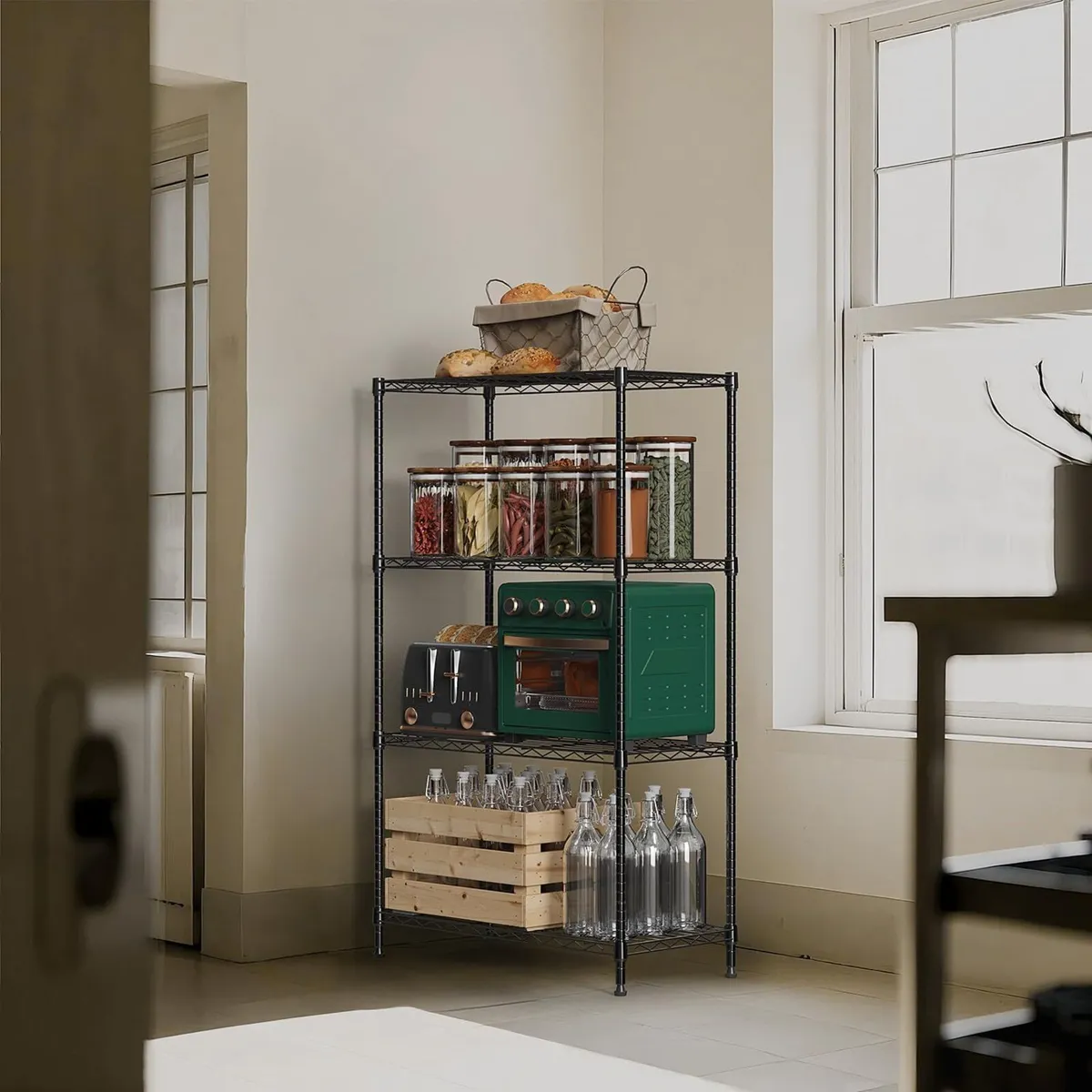 Storage Shelves 4 Tier - Image 2