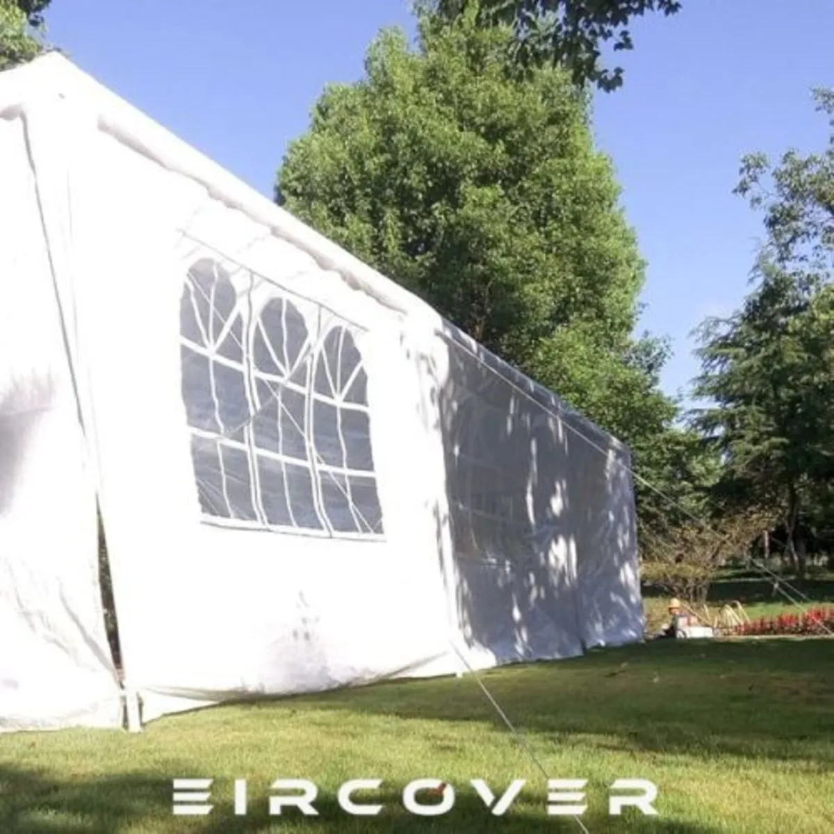 Marquee Canopy  Party Tent  3m x 9m White - Image 3