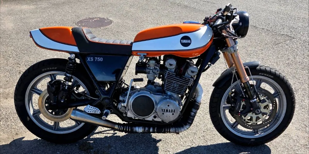Yamaha XS 750 modified. - Image 1