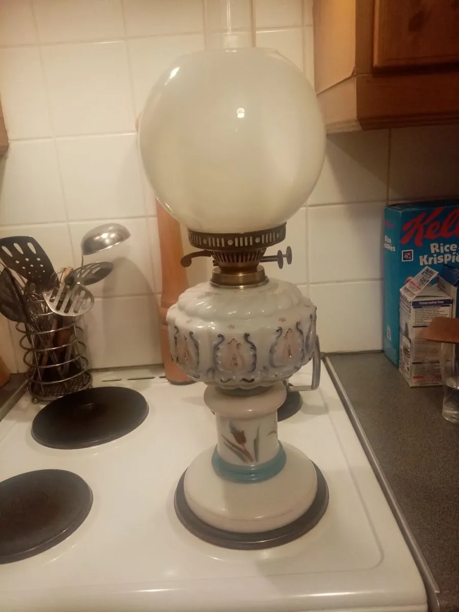 Victorian Oil Lamp - Image 1