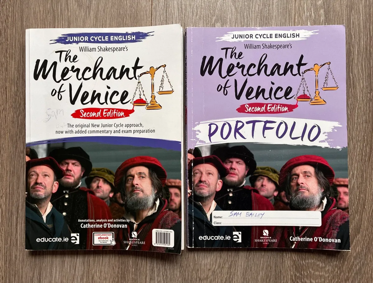 Junior Cycle English - The Merchant of Venice Text - Image 1