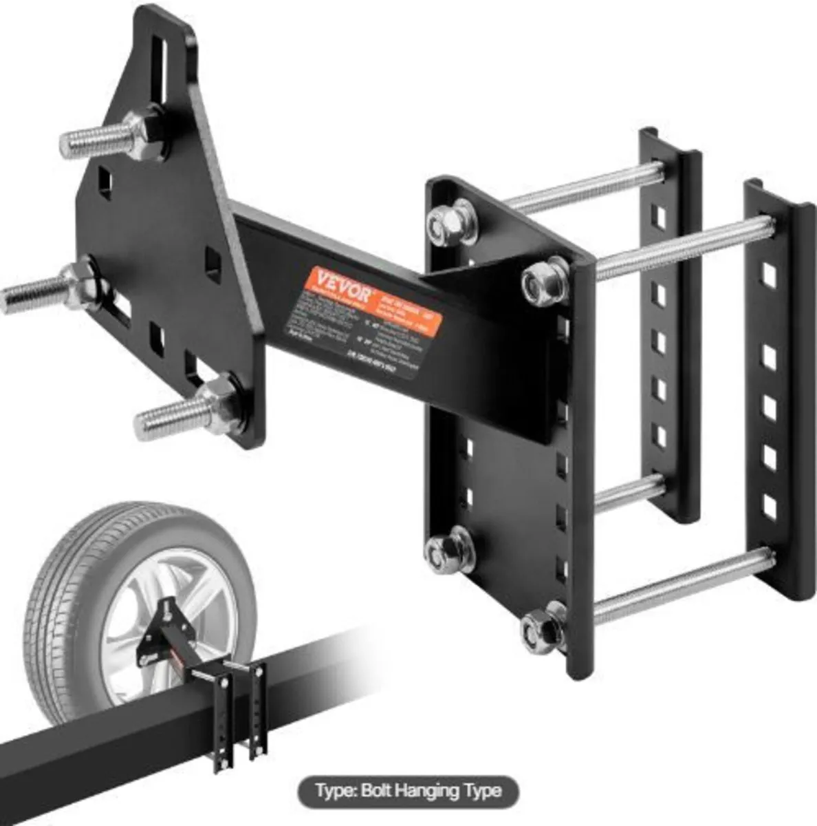 Spare Tire Carrier, Trailer Spare Tire Mount - Image 3