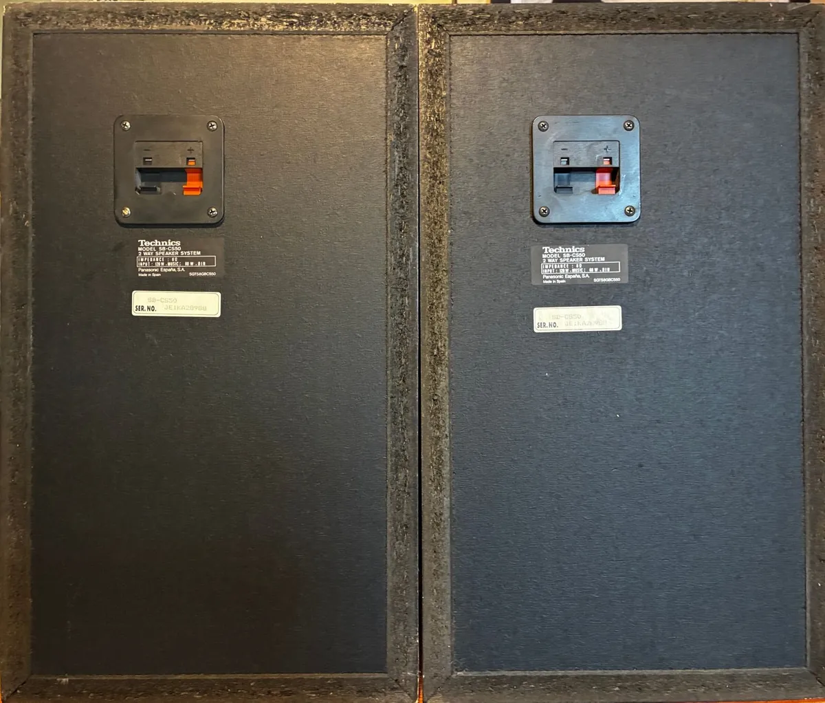 Technics SB-CS50 Hifi Speakers 120W - Image 4