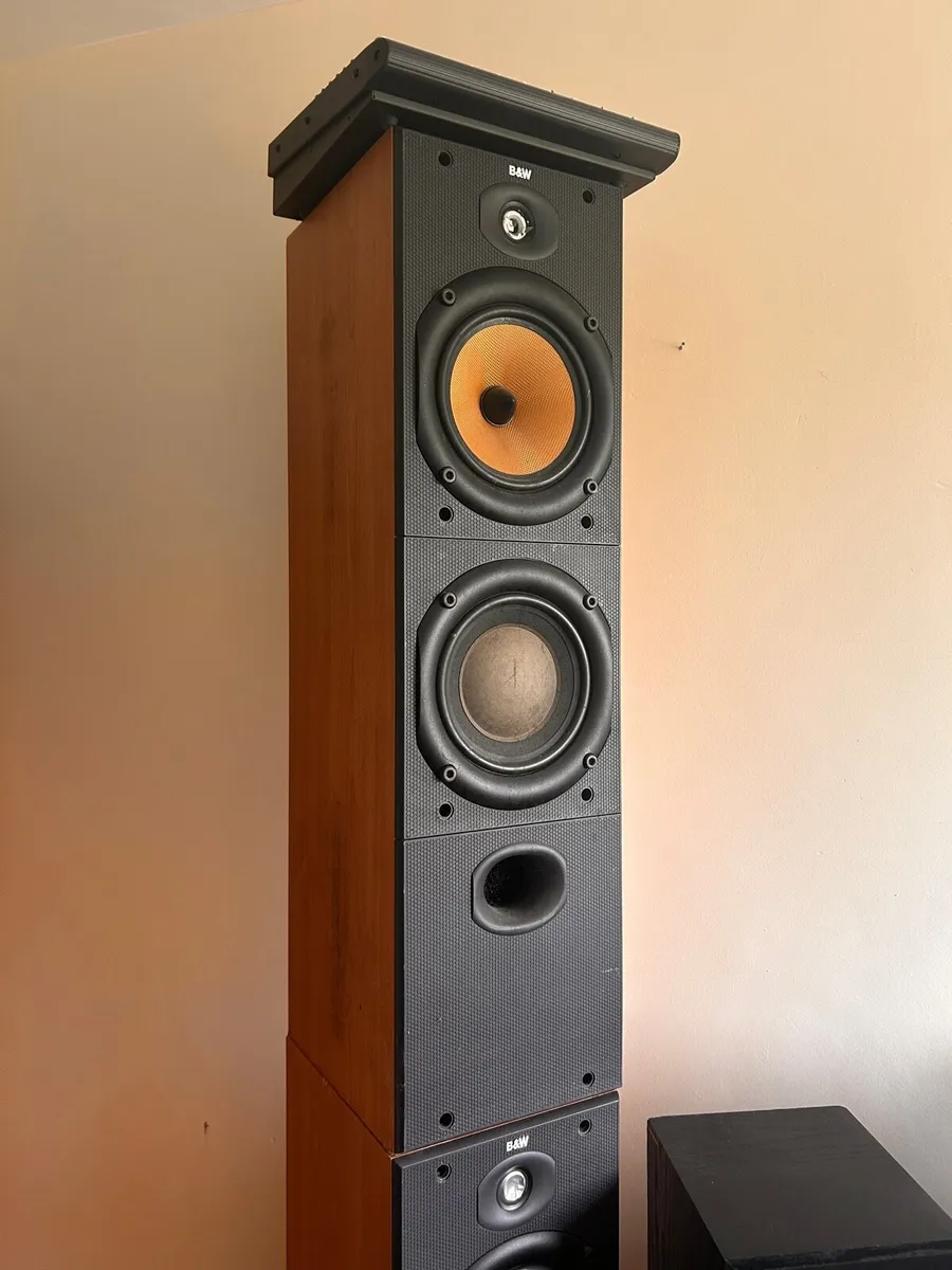 B&W DM603 S2 Floorstanding Speakers – Pair - Image 1