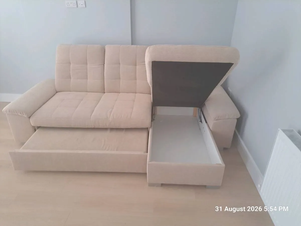 3 seater corner sofa bed - Image 4