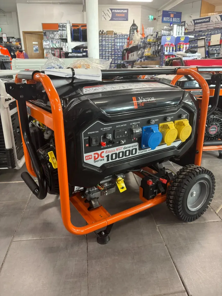 Victor LC10000DCS 10KVA Petrol Generator - Image 1