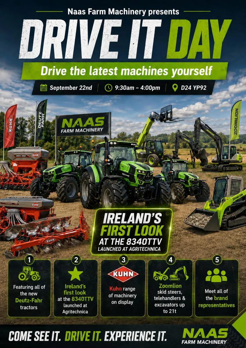 Naas Farm Machinery Drive it Day!!