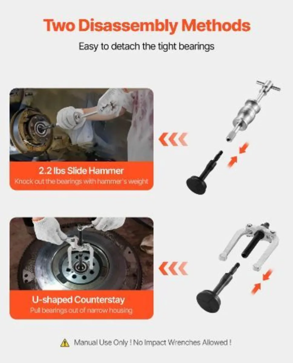 Blind Hole Bearing Puller Set - Image 3