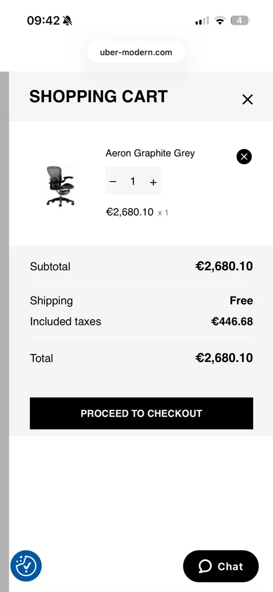 Herman Miller Aeron REMASTERED-MintCondition👌✨ - Image 2