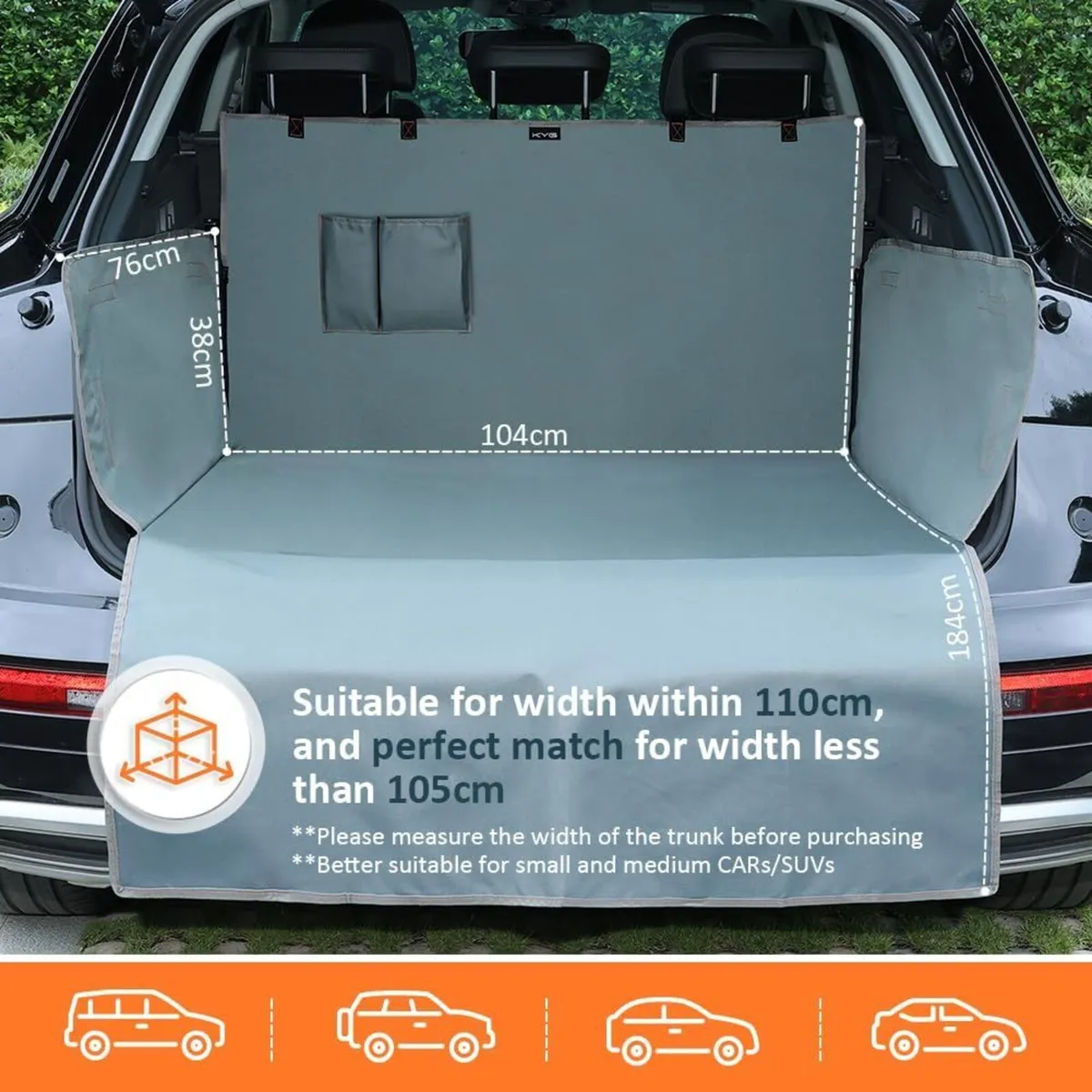 Heavy-Duty Waterproof Car Boot Protector Mat - Image 4