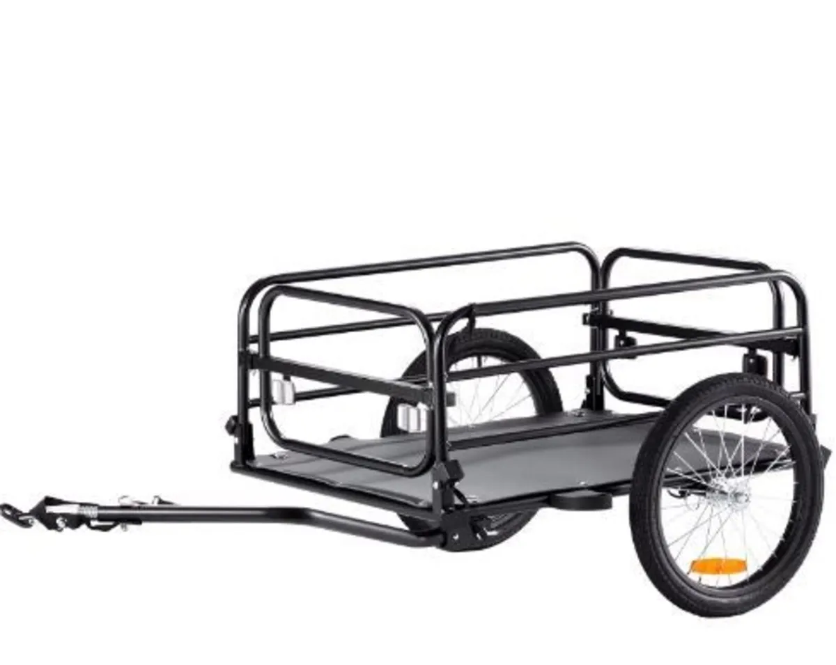Bike Cargo Trailer, 72.5 kg Load Capacity - Image 3