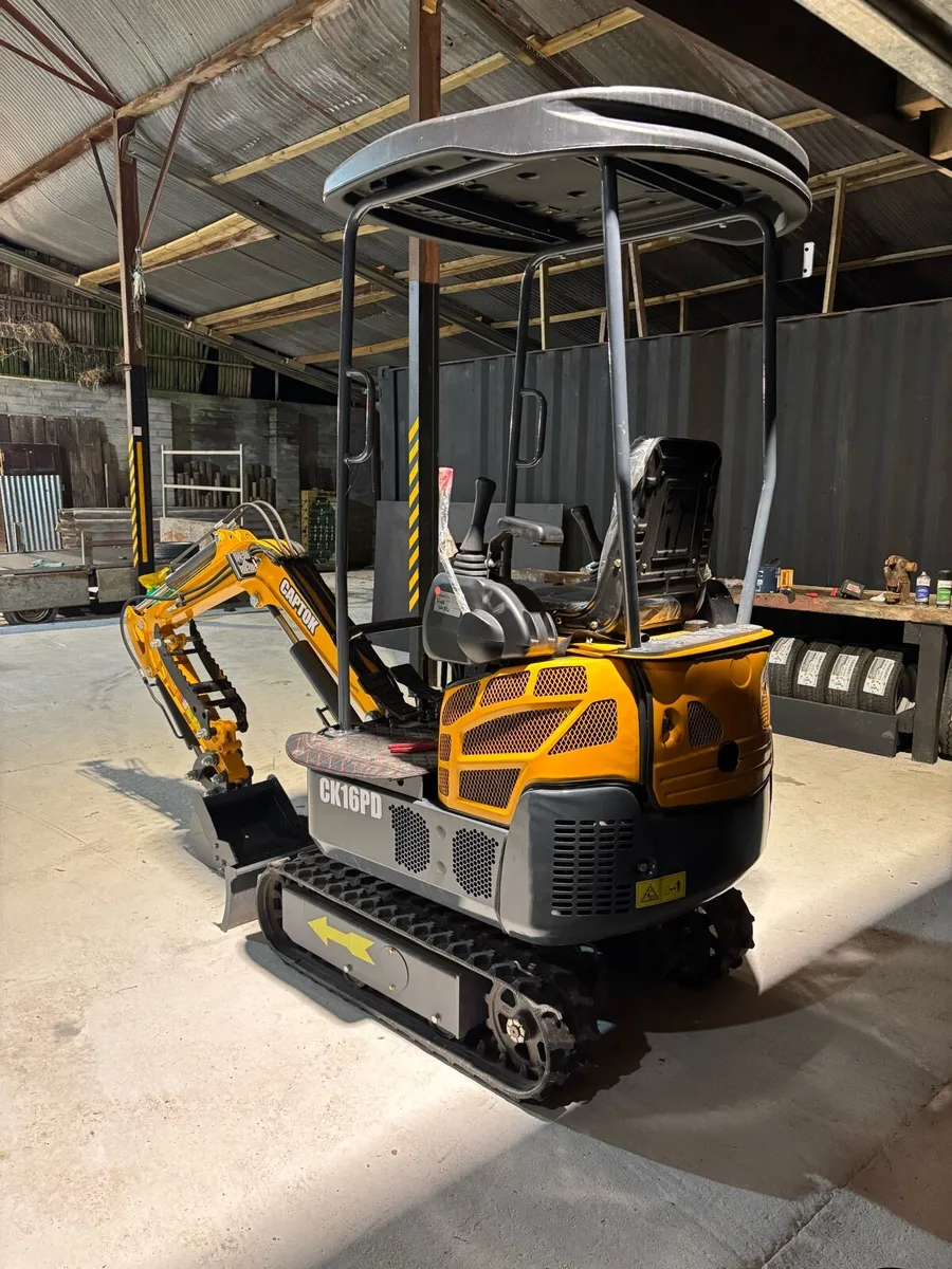 2026 Unused Captok 1.6 Tonne Mini Digger NO VAT - Image 4