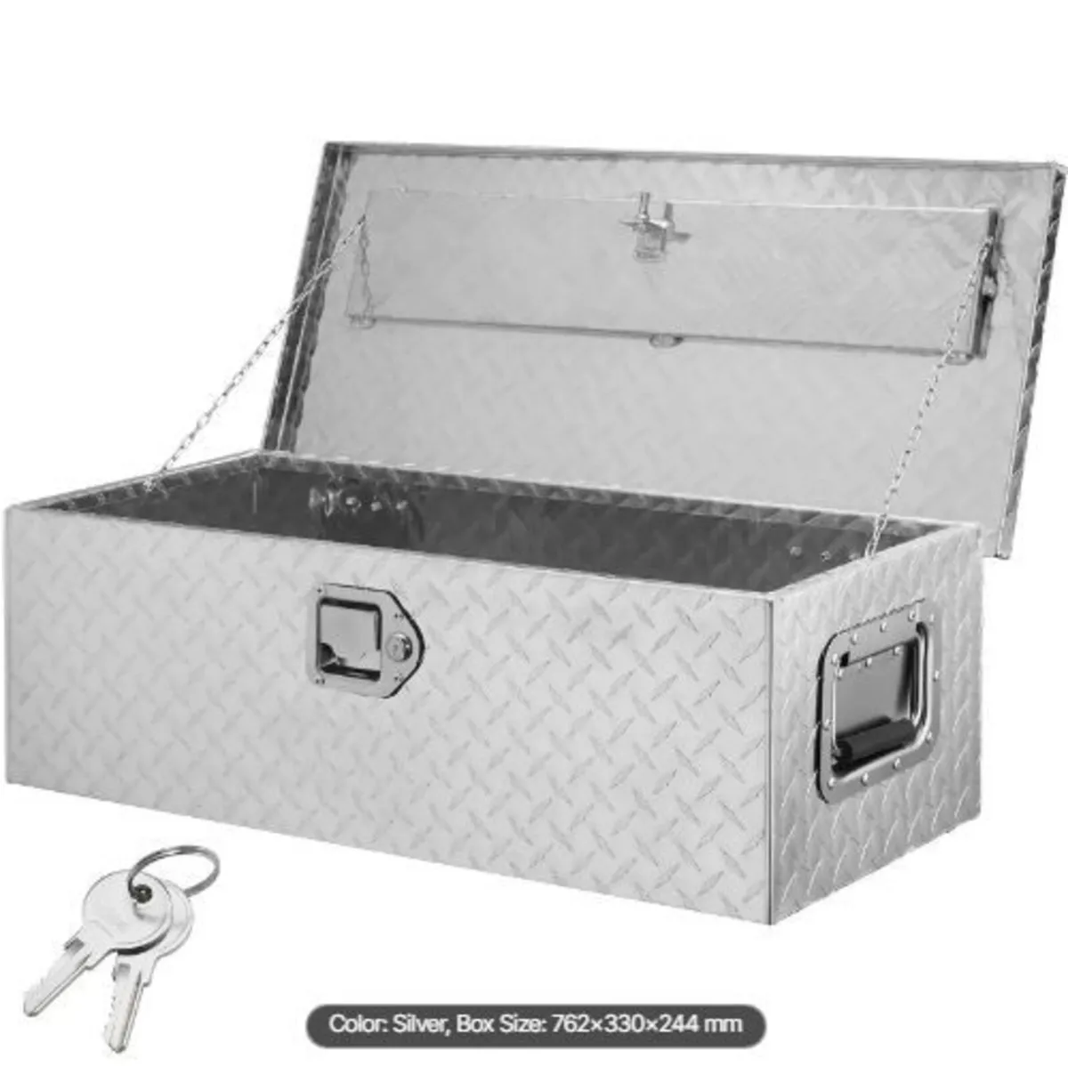 Heavy Duty Aluminum Truck Bed Tool Box - Image 4