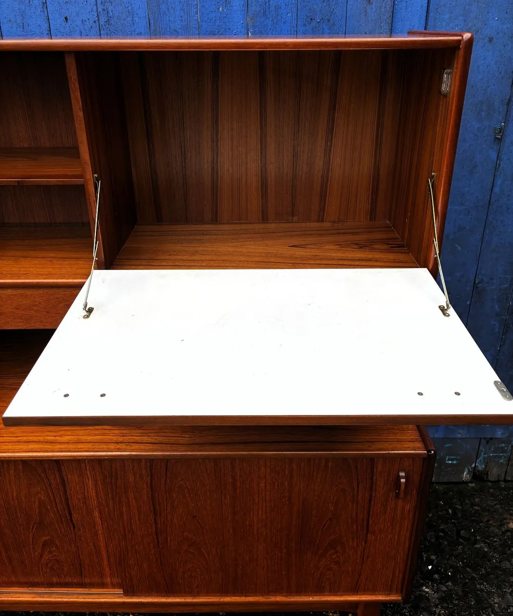 Nathan Mid Century Teak Highboard - Image 2