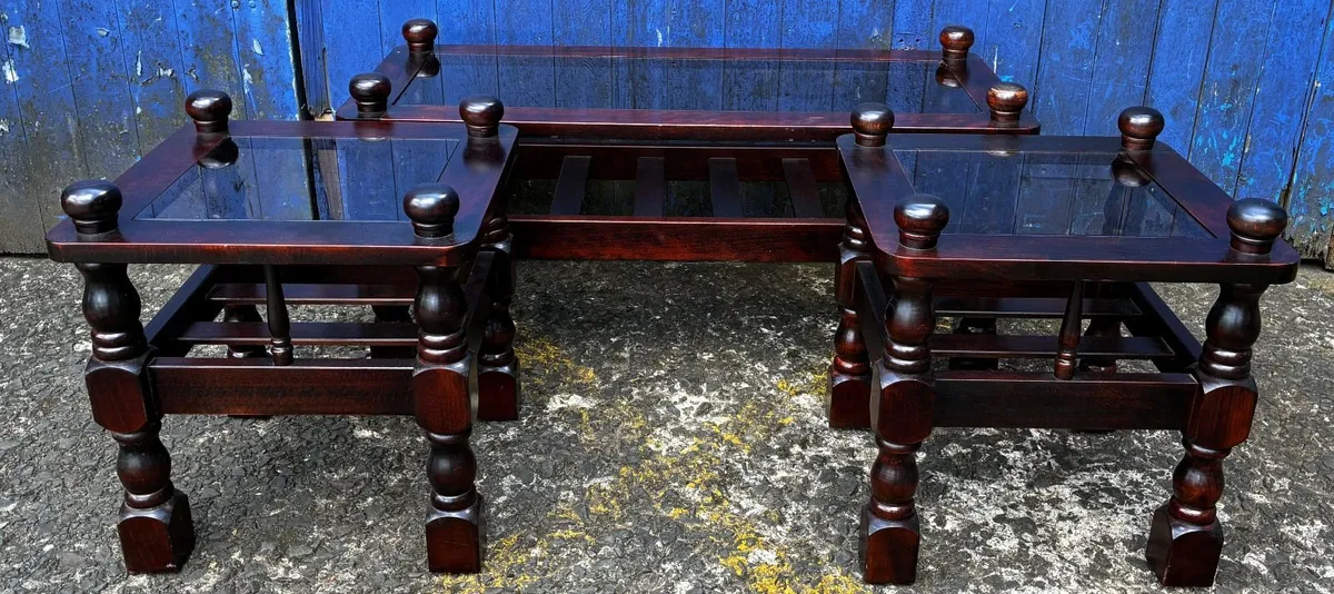 Coffee Table & Matching Side Tables - Image 1