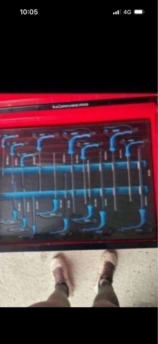 New Nuremberg tool chest with tools included - Image 3