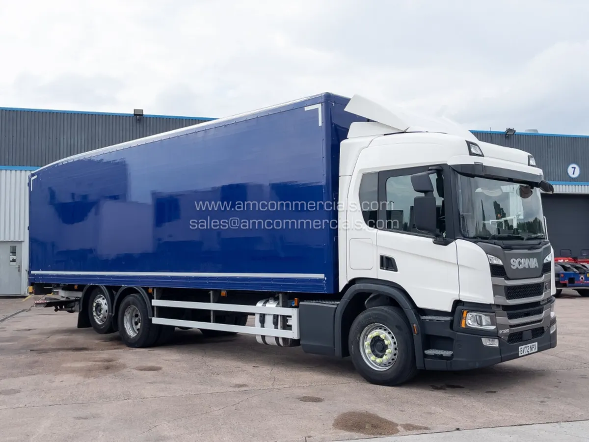 2022 SCANIA P370 BOX TRUCK - Image 1