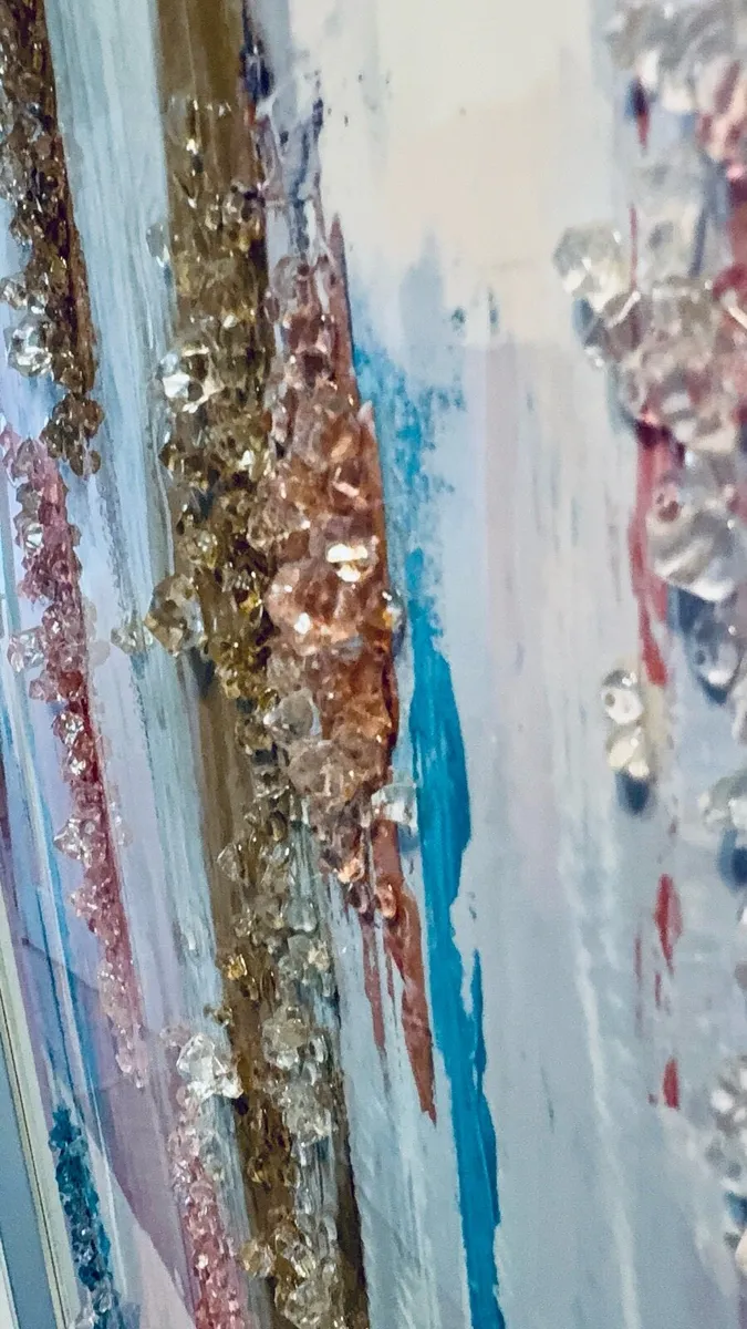 V.Large Luxury Abstract Wall Art - Image 4