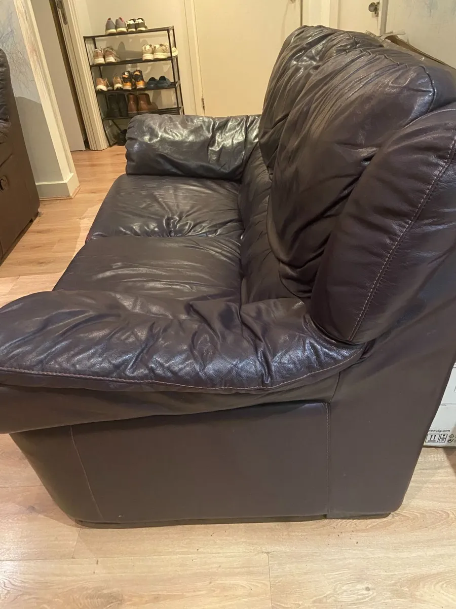 Two seater couch free to go - Image 3