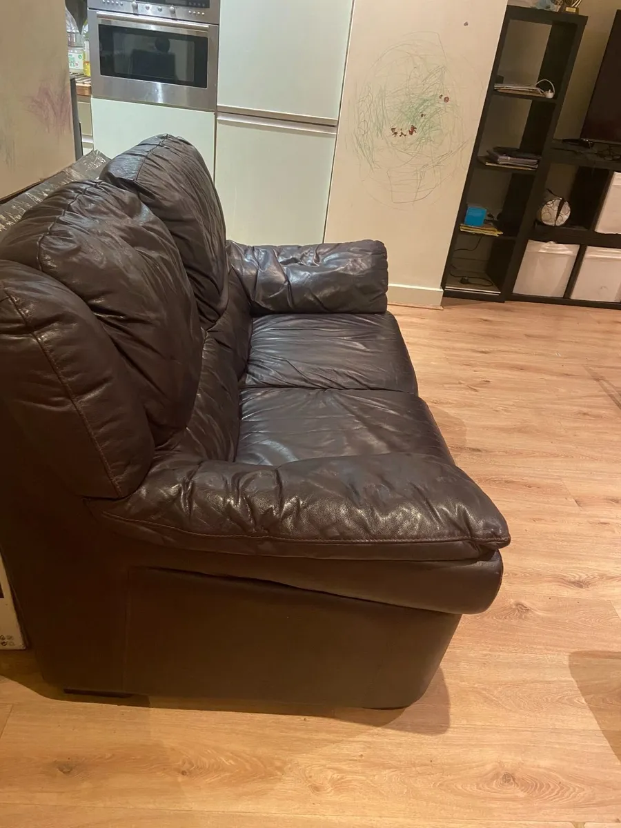Two seater couch free to go - Image 1