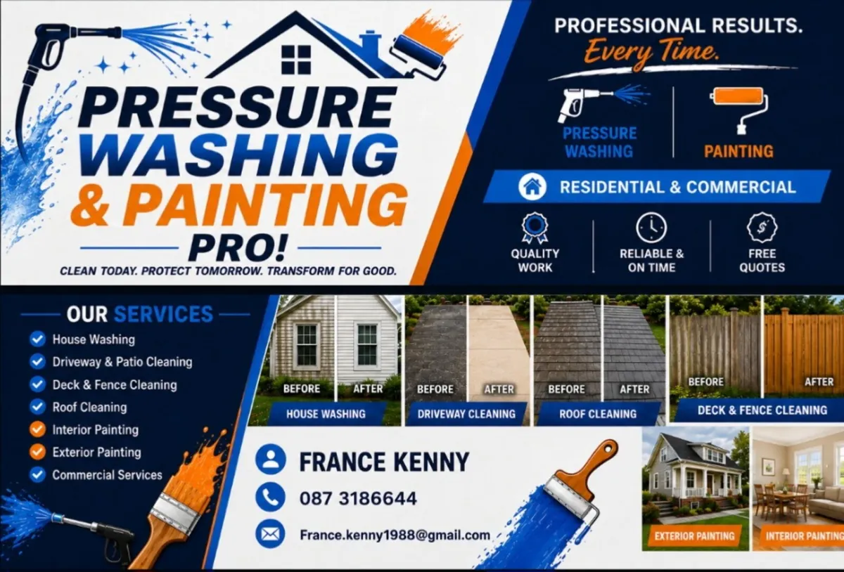 Powerwashing/painting services - Image 1