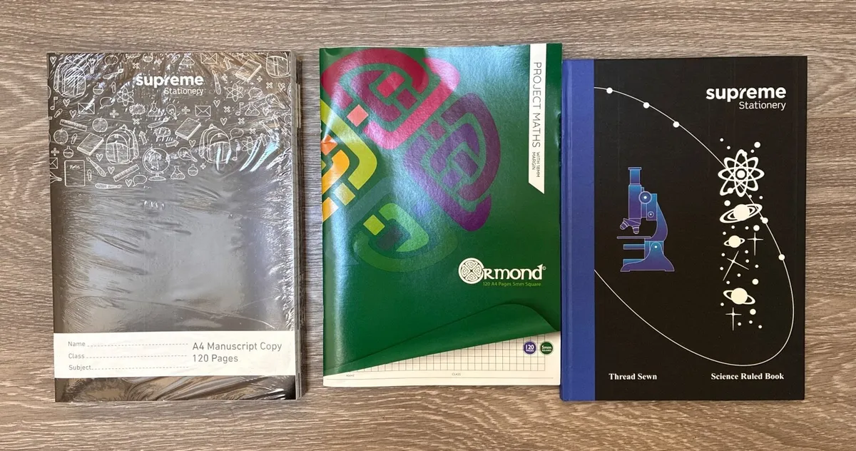 NEW Supreme Stationery 5 Pack A4 Manuscript Copy & - Image 1