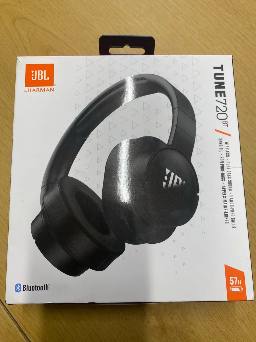 JBL Tune 720BT Wireless Headphones - Black - Image 1
