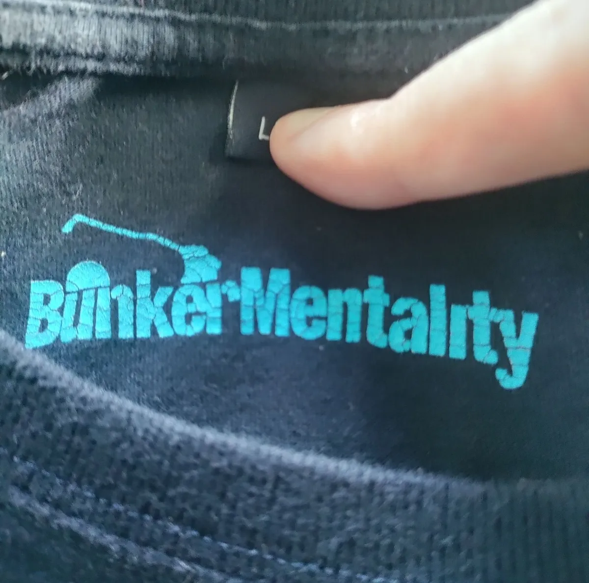 Bunker Mentality T shirt L - Image 3