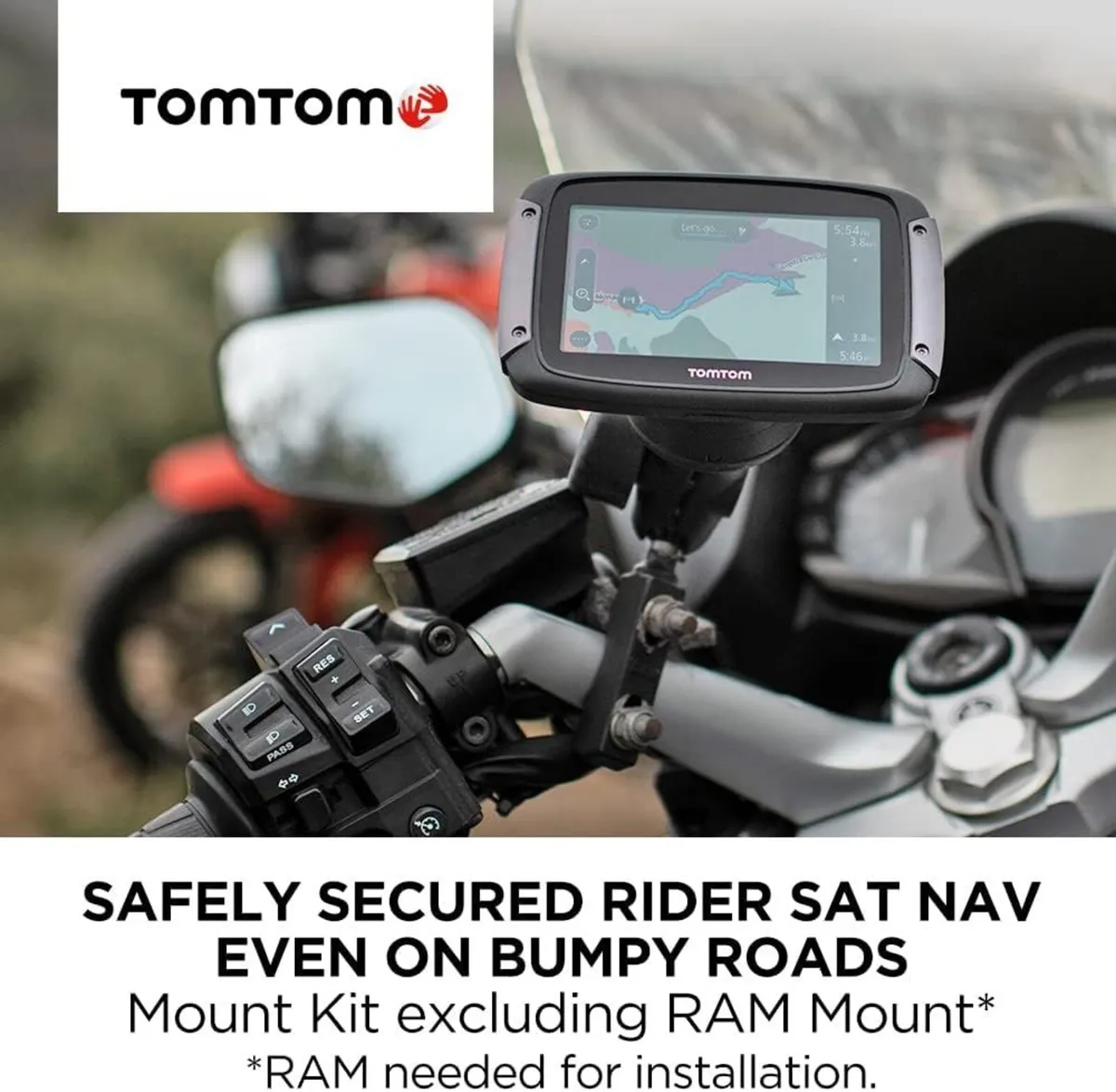 Rider Sat Nav Mount Kit – Excludes RAM Mount - Image 2