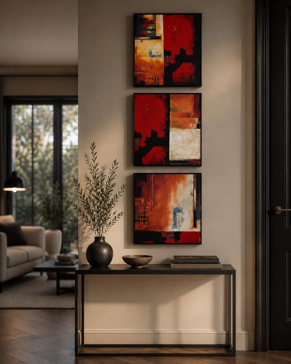 Set of 3 AustroGraphics "Solid Art"Textured 🌆 - Image 1