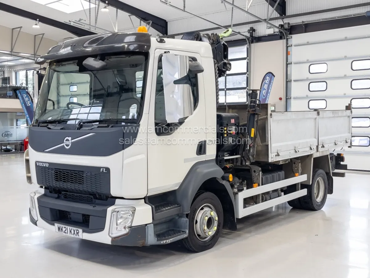 2021 VOLVO FL 210 CRANE MOUNTED DROPSIDE - Image 3