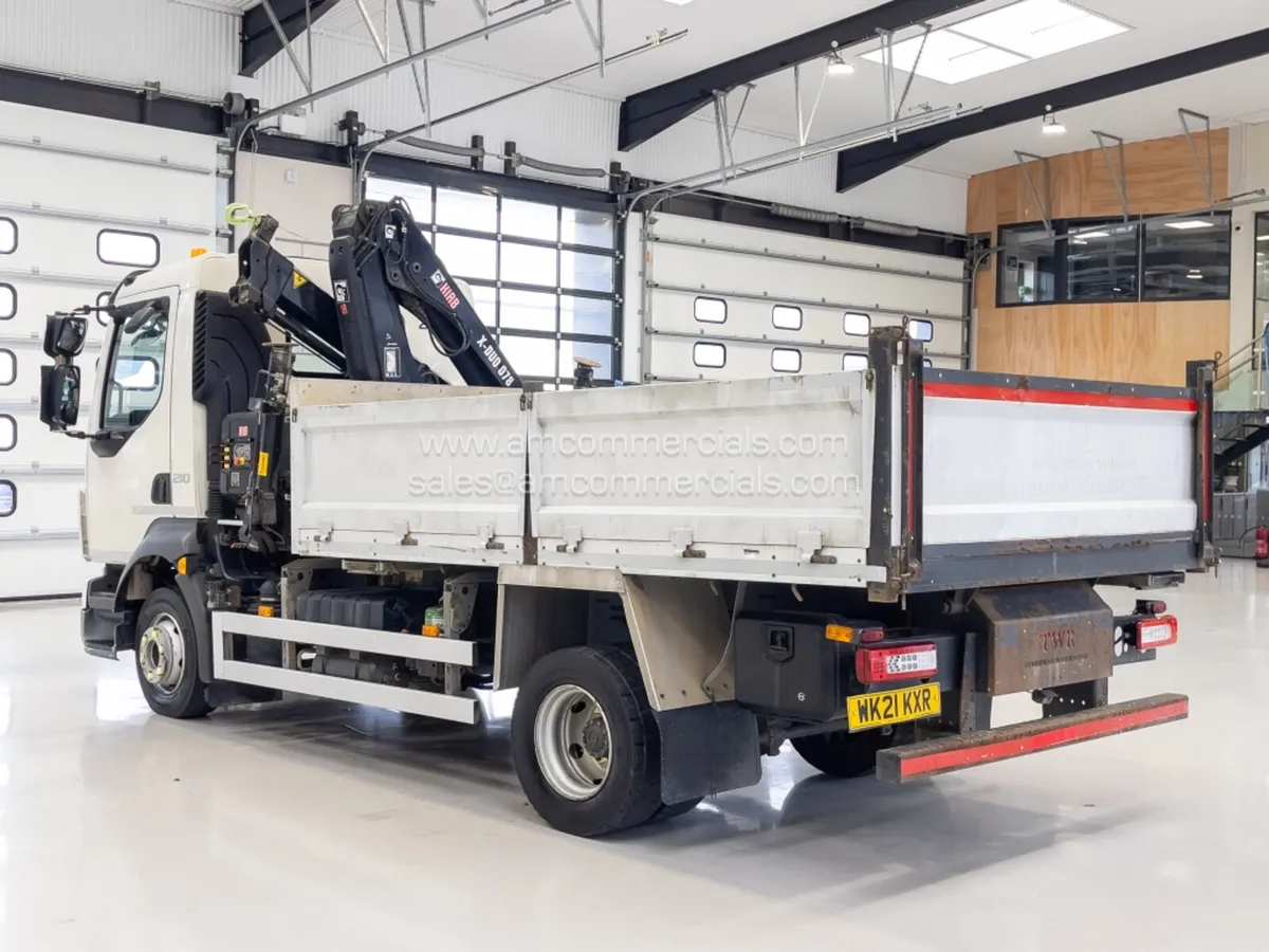 2021 VOLVO FL 210 CRANE MOUNTED DROPSIDE - Image 4