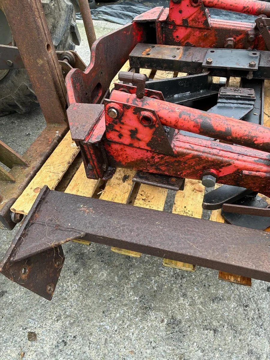 Massey loader Brackets. - Image 1