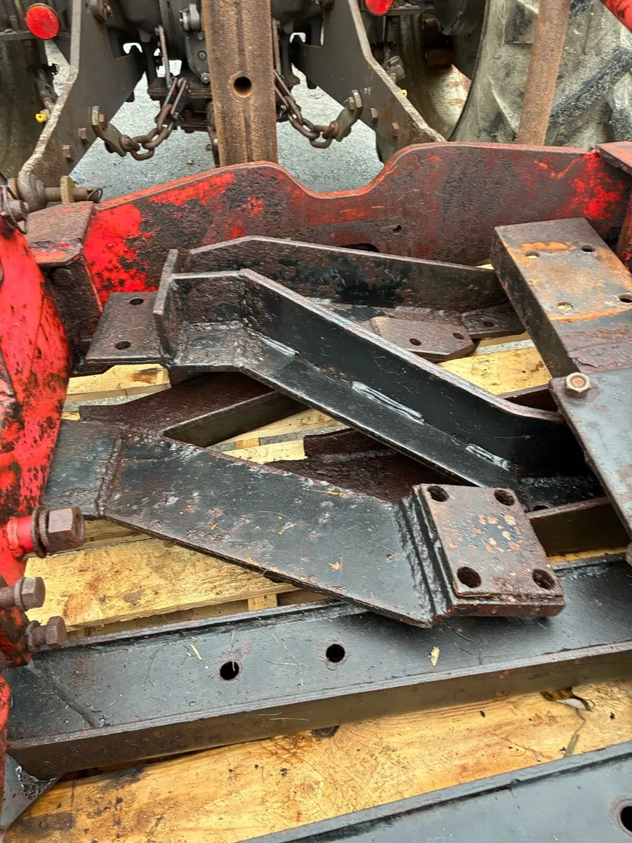 Massey loader Brackets. - Image 2