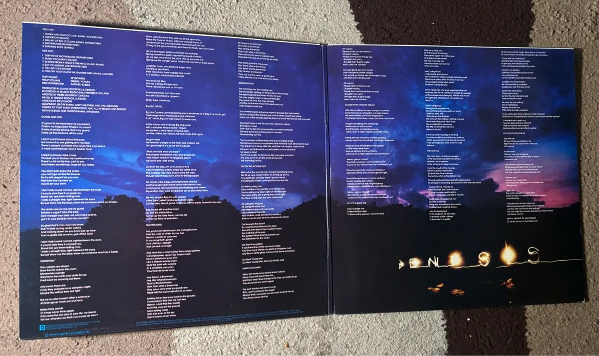 Genesis and then there  were 3 lp - Image 3