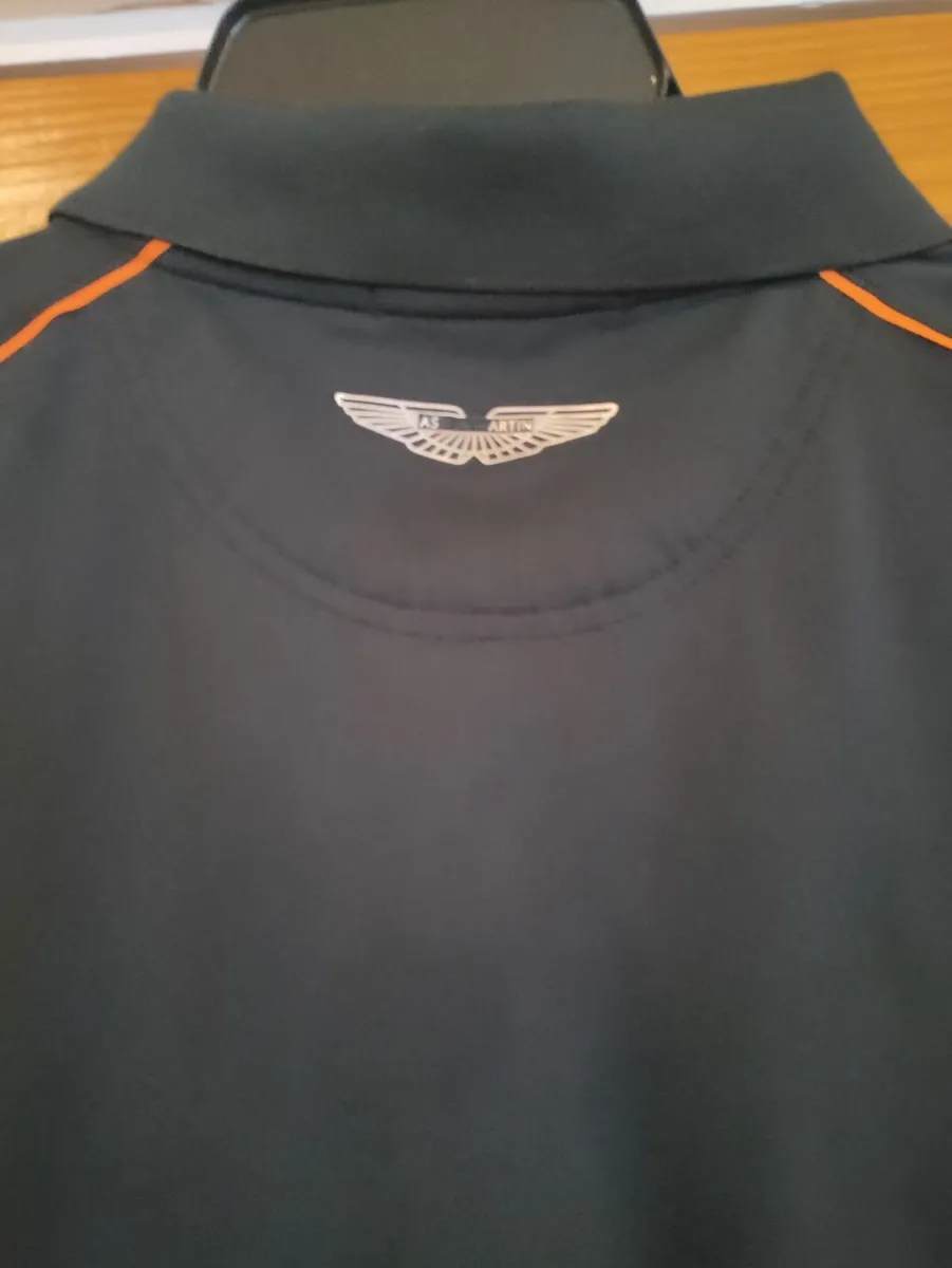 Aston Martin polo shirt L - Image 4