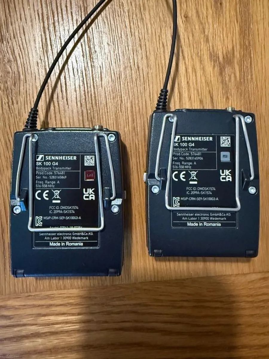 Sennheiser wireless system EM100 G4 set - Image 3