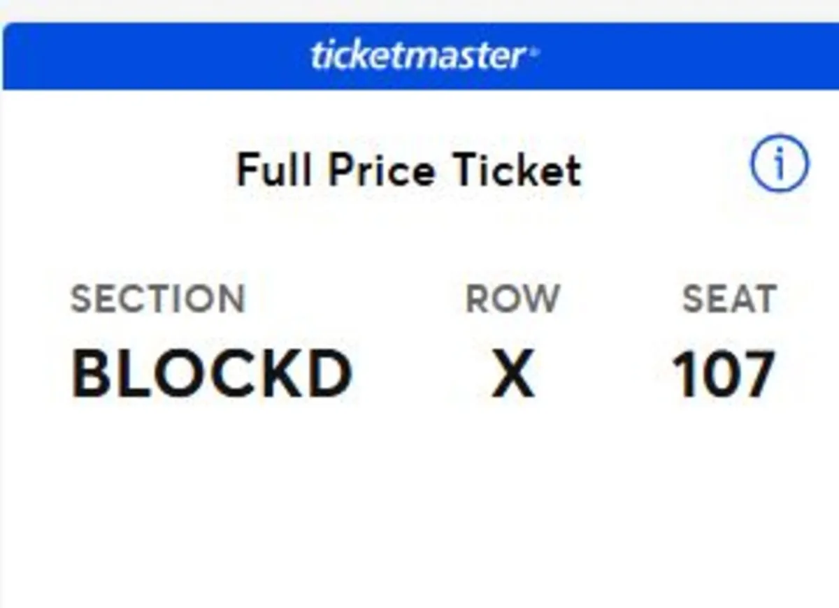Katie Taylor pitch ticket - Image 2