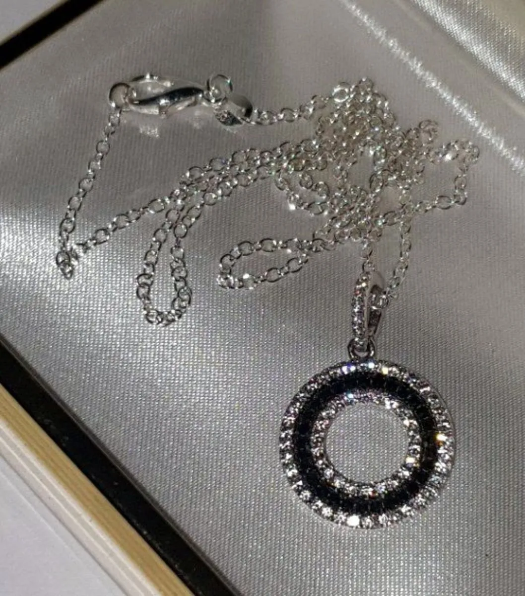 Vintage Harrods Sterling Silver Pendant/Chain - Image 2