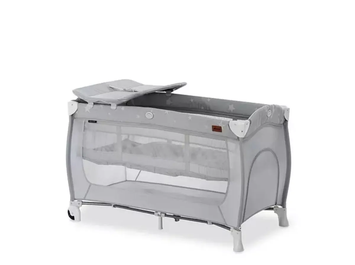 Hauck Kids Travel Cot with Mattress - Image 1