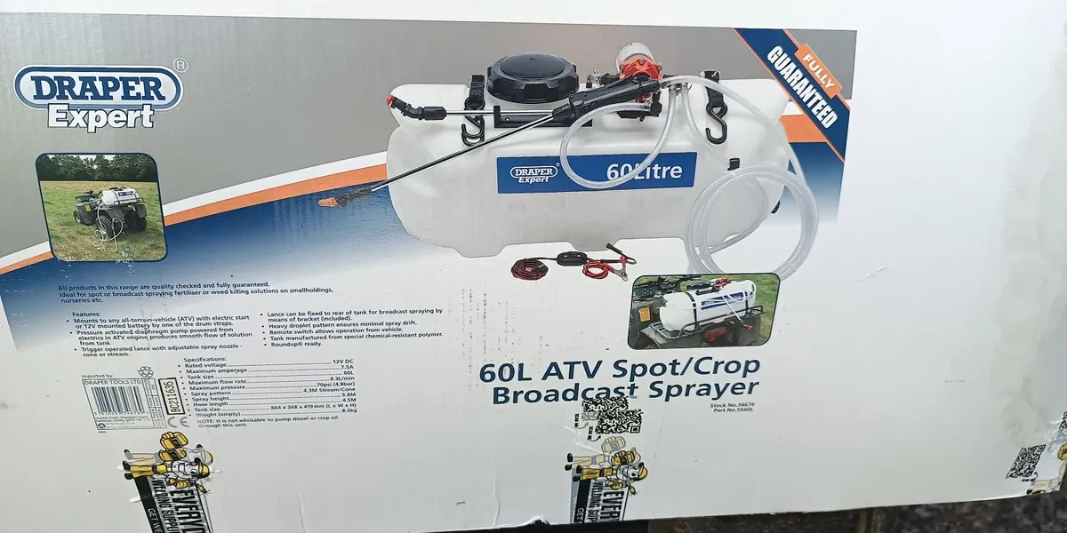 60 L sprayer new - Image 1
